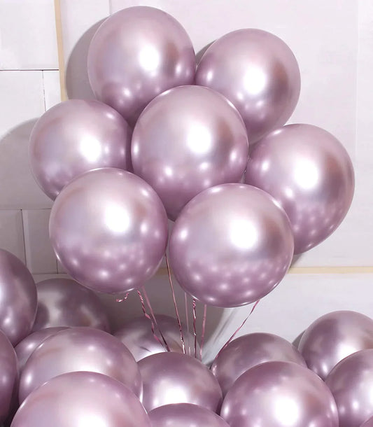 Balloons Metallic Light Rose 25 Balloons - AceCart