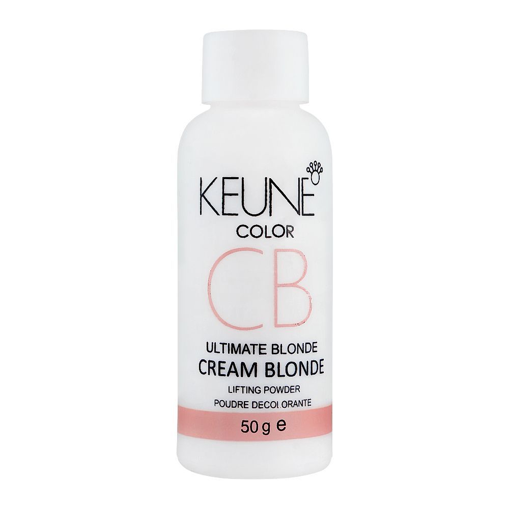 Keune Color Ultimate Blonde Cream Blonde Lifting Powder, 50g - Front View