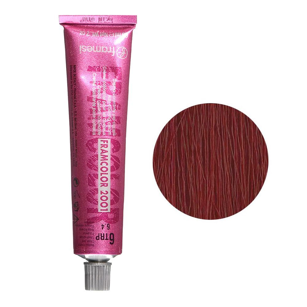 Framesi Framcolor 2001 Hair Colouring Cream, 6TRP Titian Red -  Front View