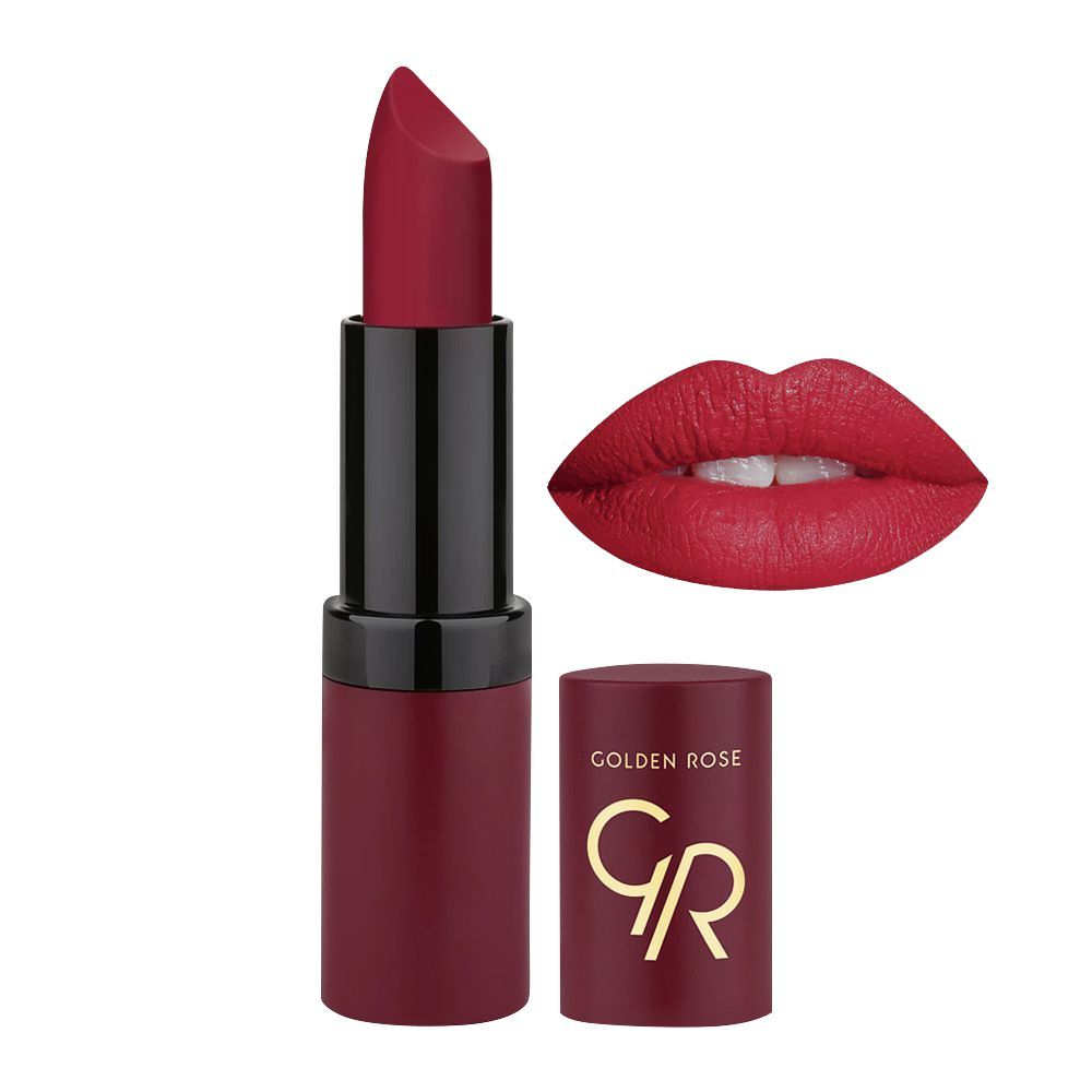 Golden Rose Velvet Matte Lipstick, 34 - Front View