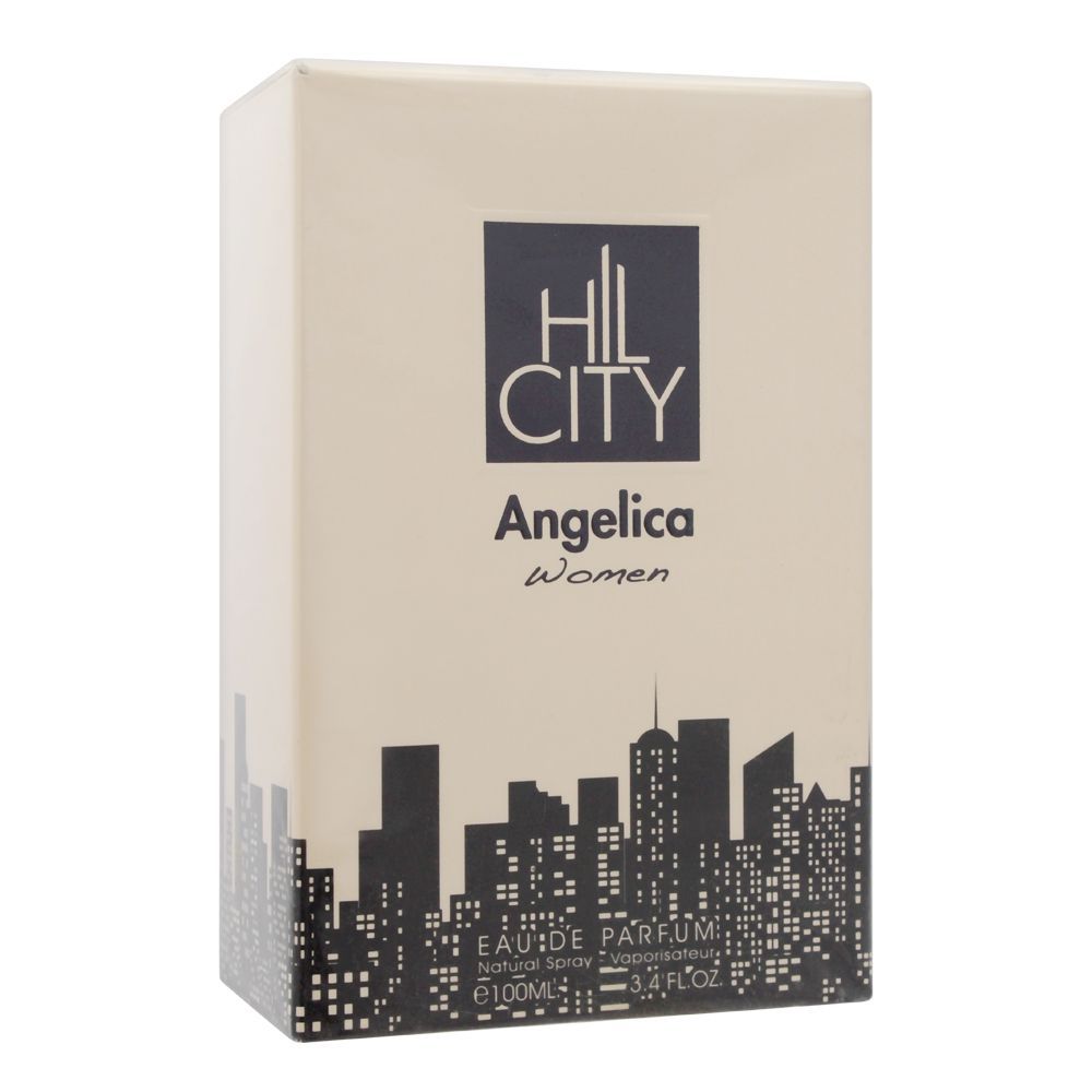 Hil City Angelica, Eau De Parfum, Fragrance For Women, 100ml - Front View