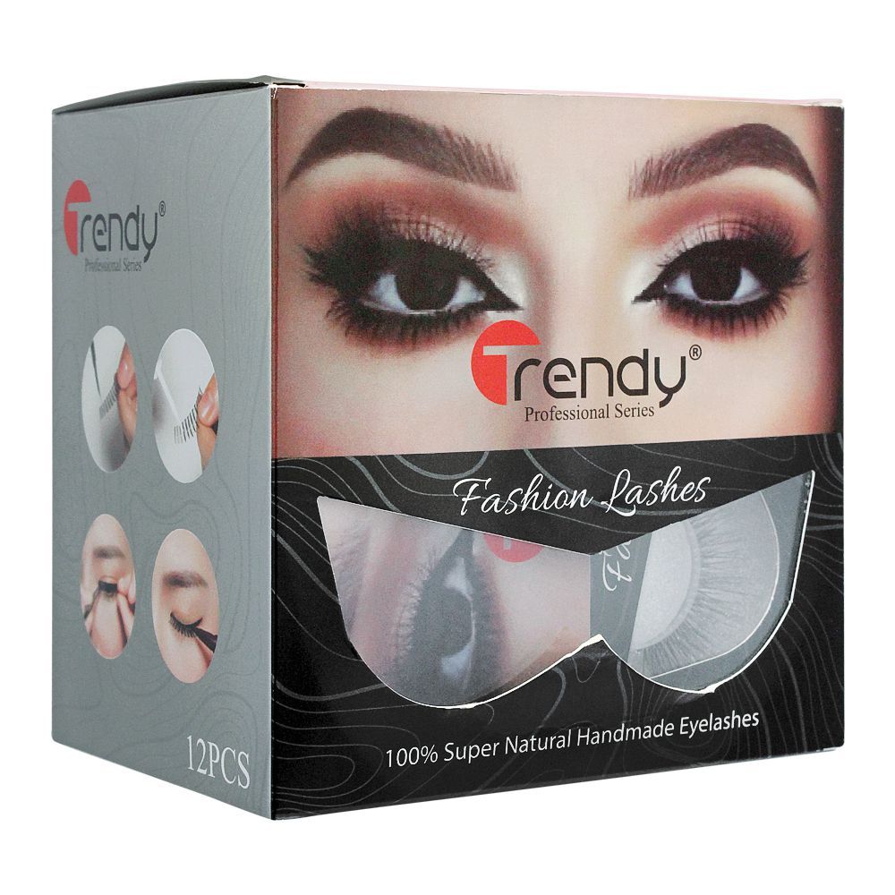 Trendy 6D False Eye Lashes, TD-132 - Front View