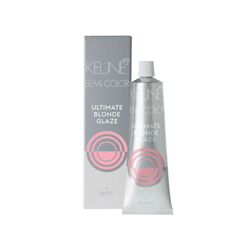 Keune Semi Color Ultimate Blonde Glaze Silver, 60ml -  Front View