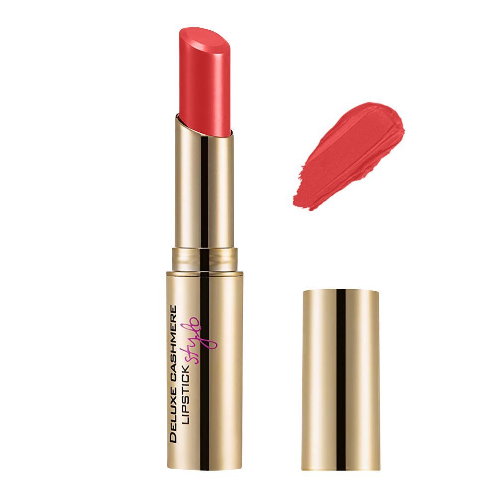 Flormar Deluxe Cashmere Stylo Lipstick, DC22, Red In Flames - Front View