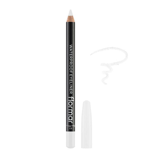 Flormar Waterproof Eye Liner, 113 White - Front View