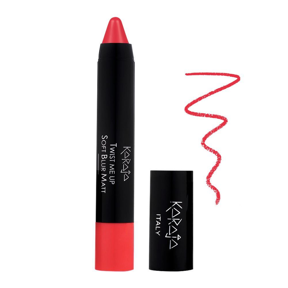 Karaja Twist Me Up Soft Blur Matt Velvety Lipstick, No. 1 - Front View