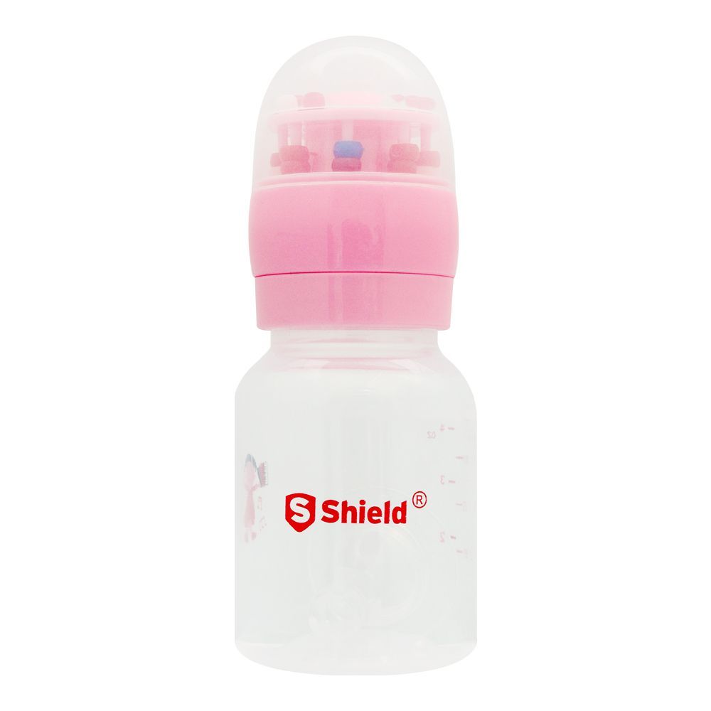 Shield Baby Rattle Cap Feeder, 3m+, 125ml - Front View