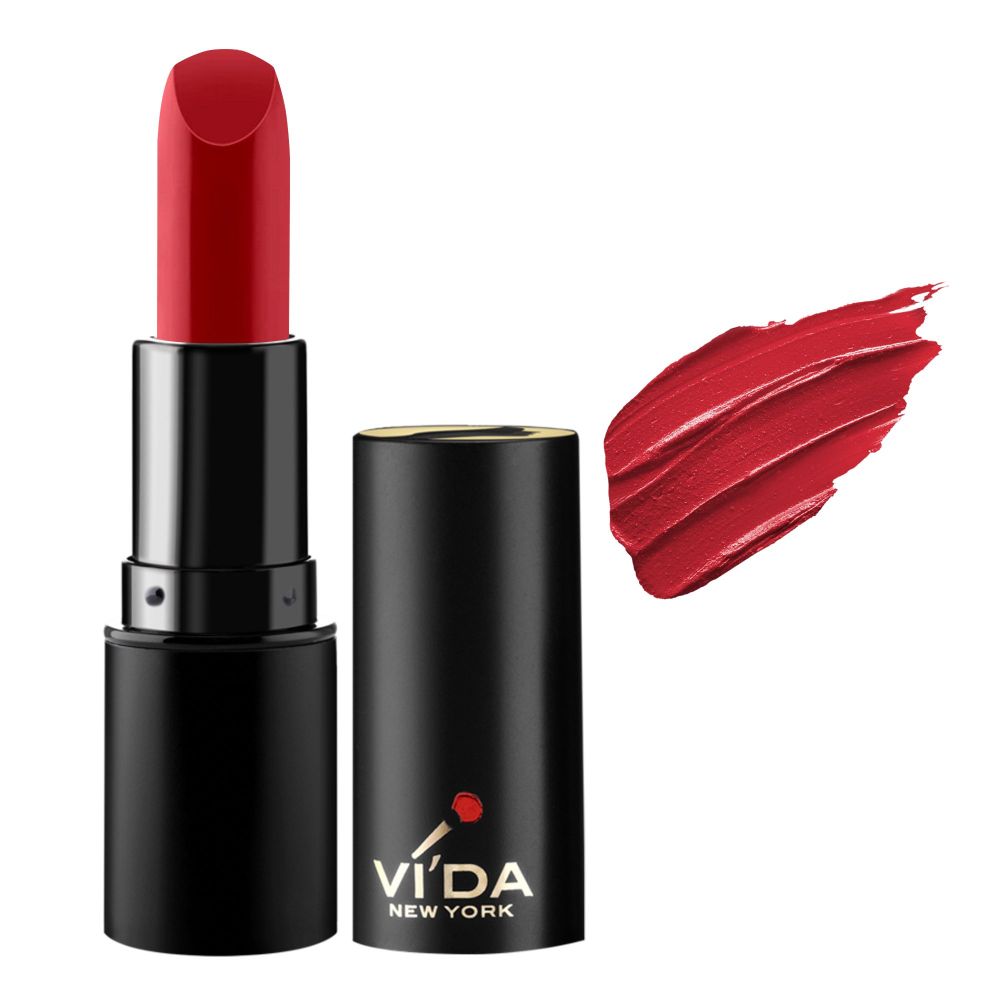 Vi'da New York Matte Matters Lipstick, 01 The Law - Front View