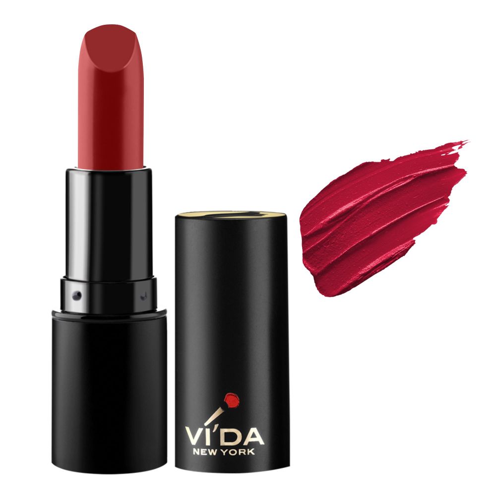 Vi'da New York Matte Matters Lipstick, 04 Runway Queen - Front View