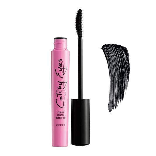 Gosh Catchy Eyes Curve Length Definition Mascara, Black - Front View