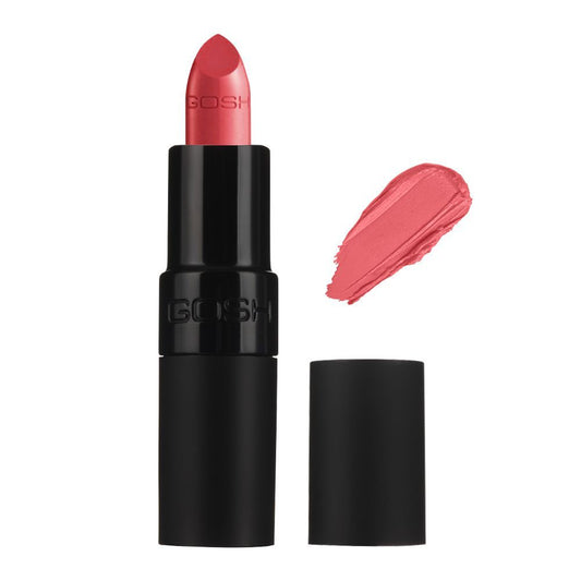 Gosh Velvet Touch Lipstick, 004 Matt Coral - Front View