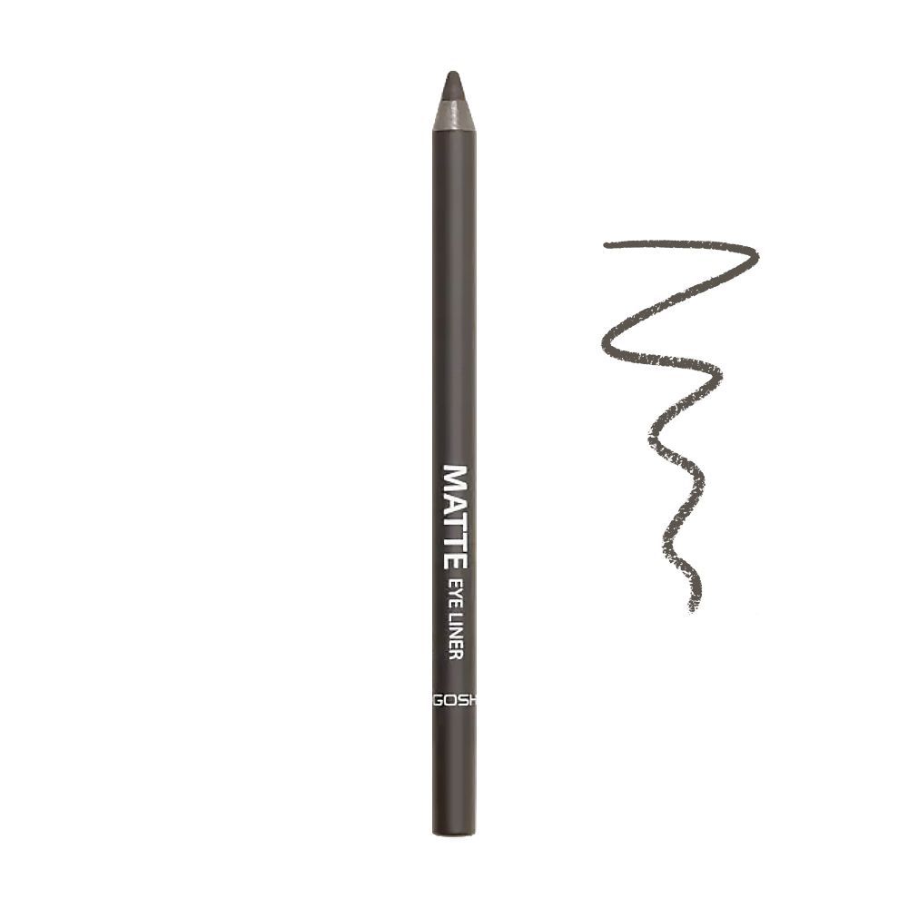 Gosh Waterproof Matte Eye Liner, 004 Mocha - Front View