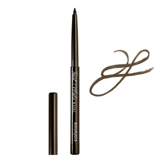 Bourjois Twist Matic Kohl Kajal Eye Pencil, 02 Brown Woud -  Front View