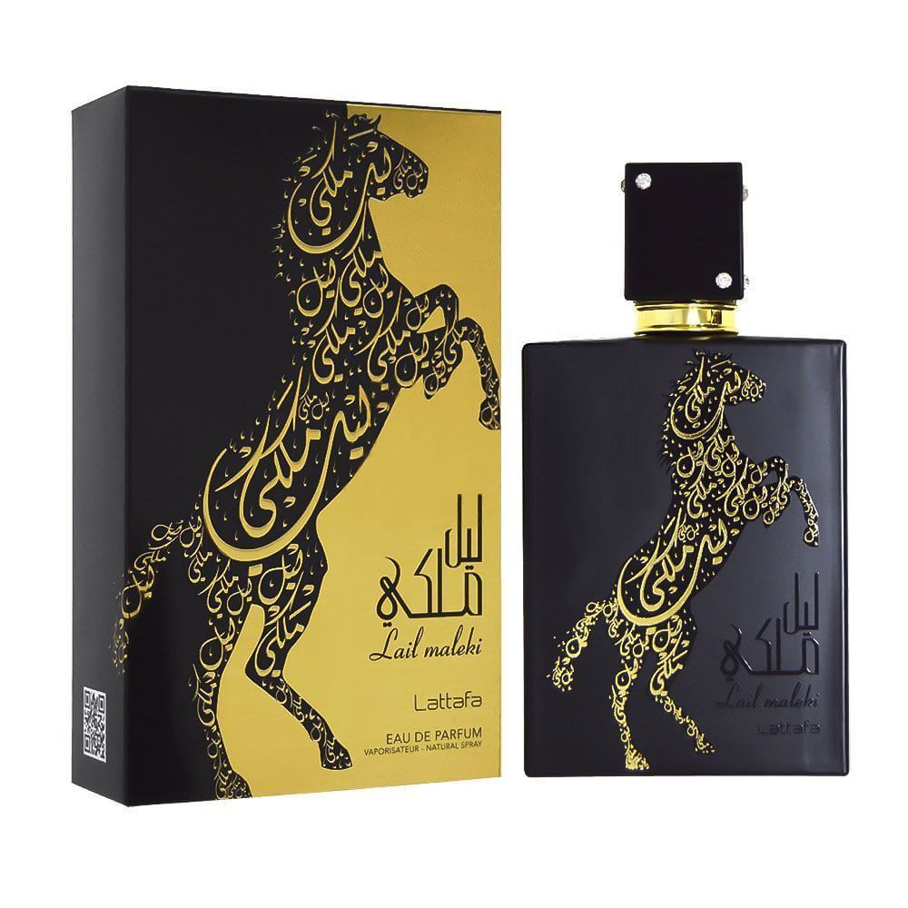 Lattafa Lail Maleki Eau De Parfum, Fragrance For Women, 100ml - Front View