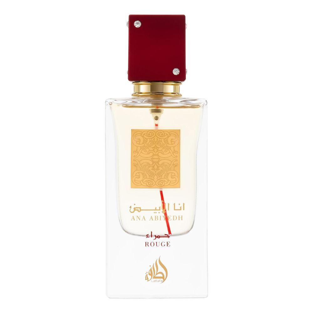 Lattafa Ana Abiyedh Rouge Eau De Parfum, Fragrance For Men & Women, 60ml - Front View