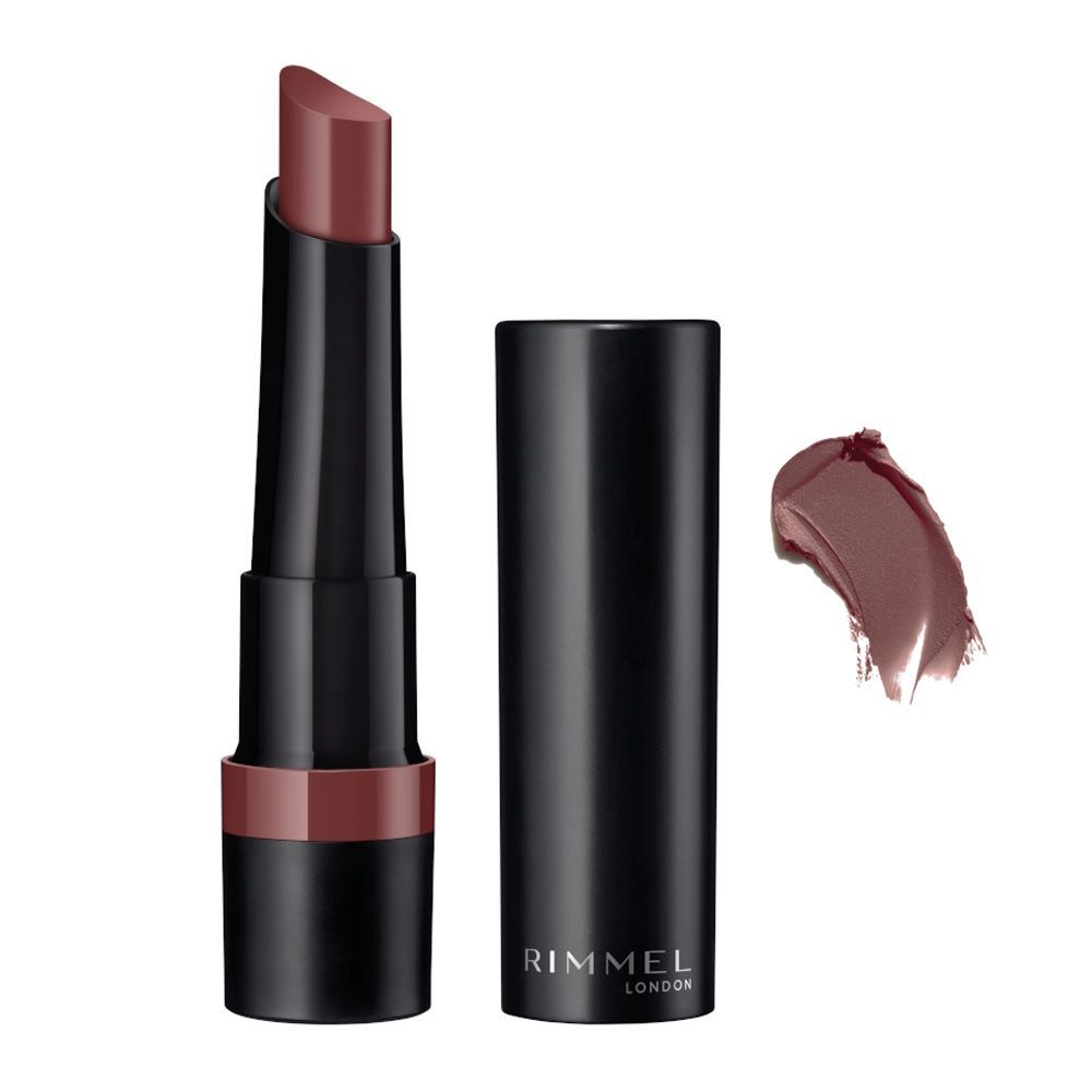 Rimmel Lasting Finish Matte Lipstick 715, Cool Nude - Front View