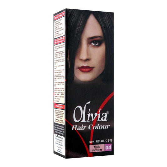 Olivia Hair Colour, 04 Light Brown -  Front View