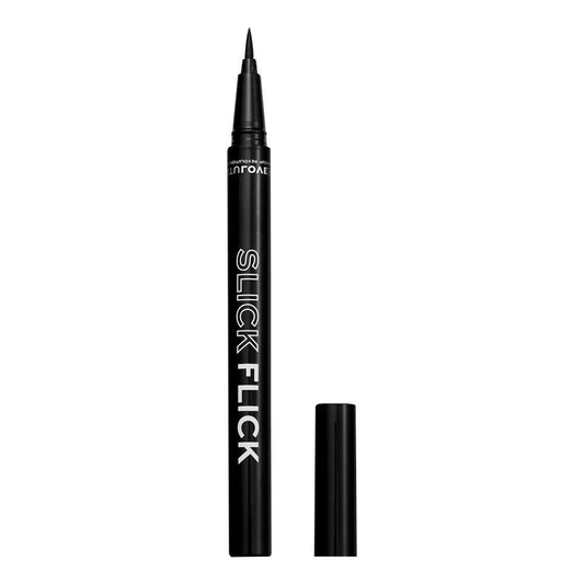 Makeup Revolution Relove Slick Flick Eyeliner, Black - Front View