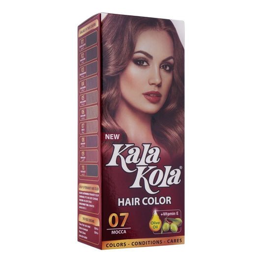 Kala Kola Hair Colour, 07 Mocca -  Front View