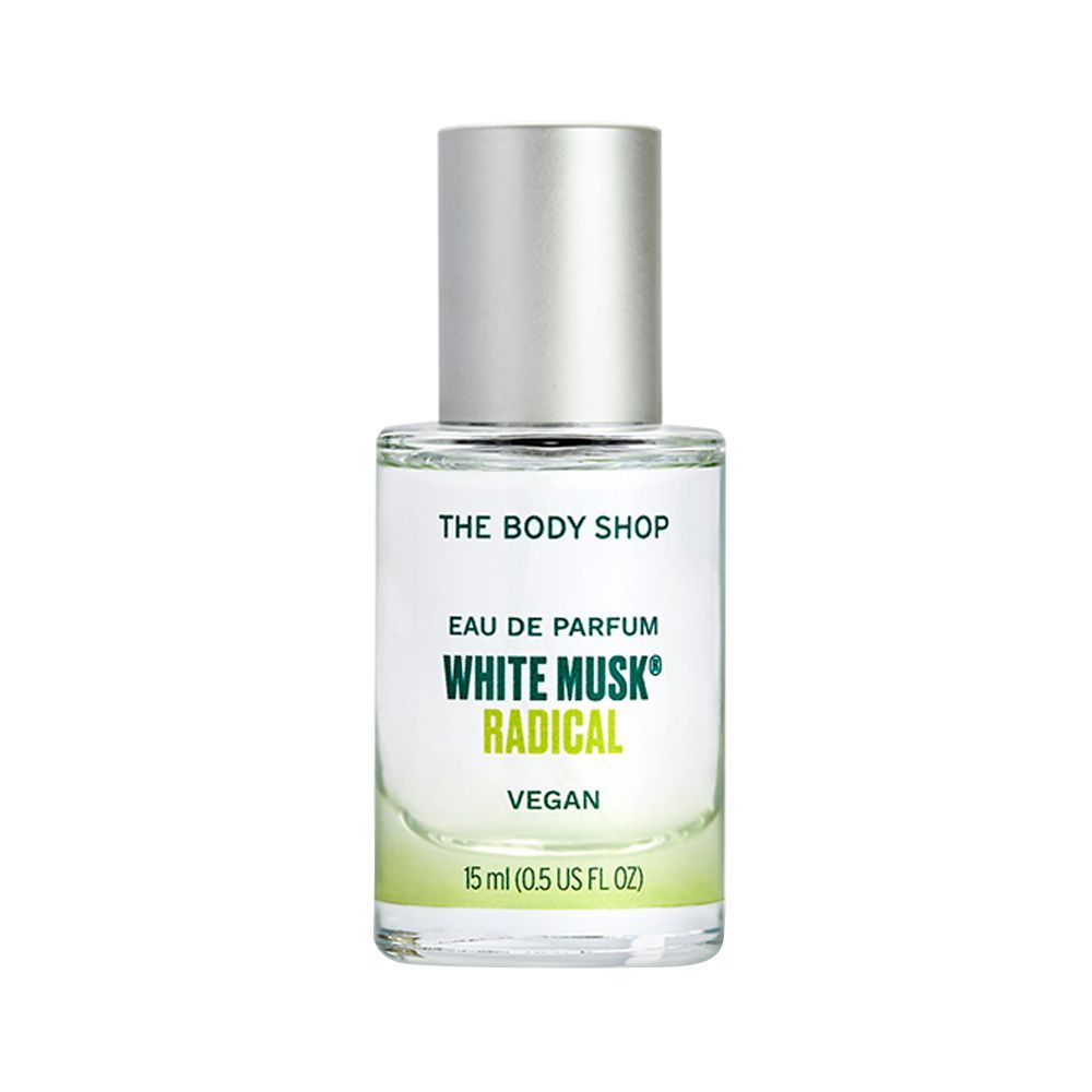 The Body Shop White Musk Vegan Radical Eau De Parfum, Fragrance For Women, 15ml - Front View