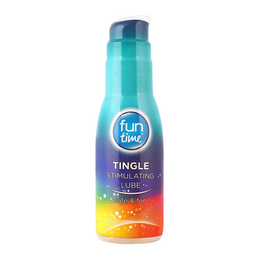 Fun Time Tingle Stimulating Lube, 75ml - Front View