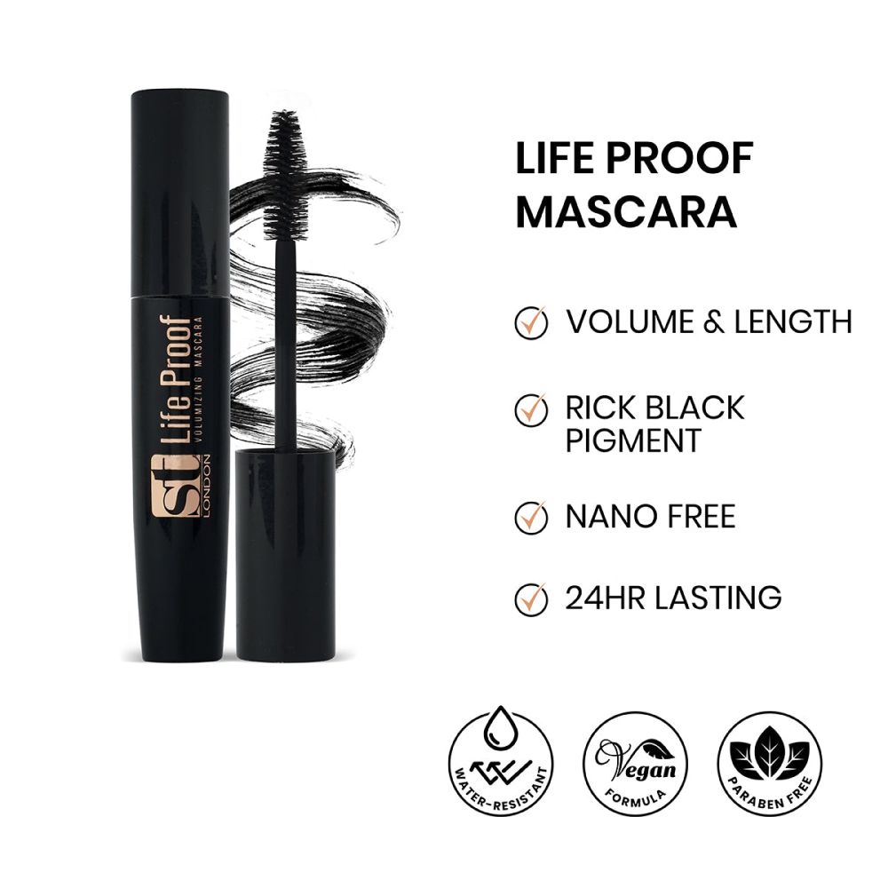 ST London Life Proof Lengthening Mascara - Front View