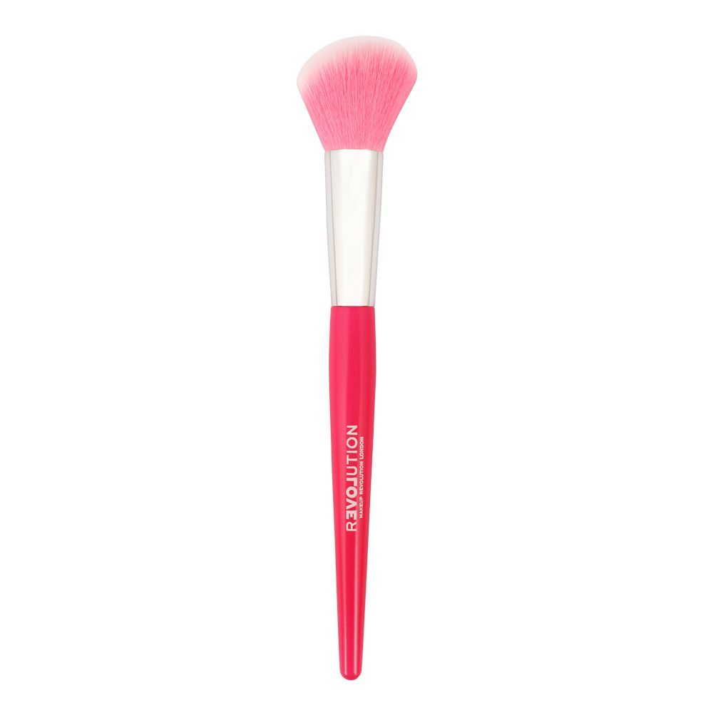 Makeup Revolution Face Angled Powder Brush - Front View