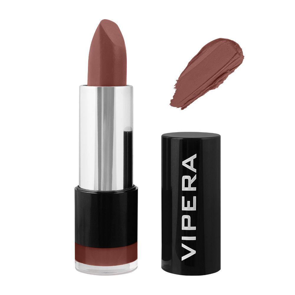 Vipera Elite Matt Lipstick, 123 Hoopoe - Front View