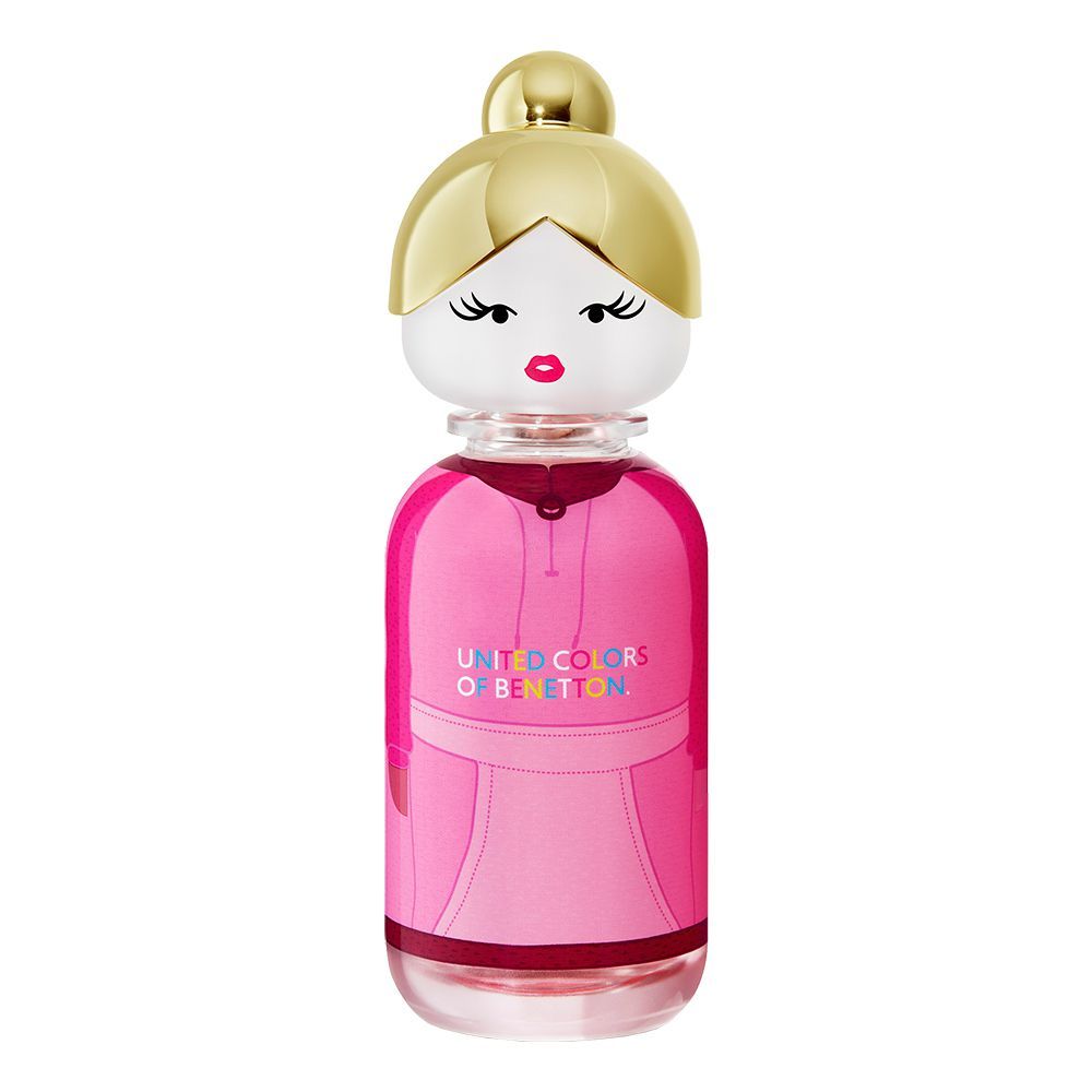 United Colors Of Benetton Sisterland Pink Raspberry EDT, Fragrance For Women, 80ml - Front View