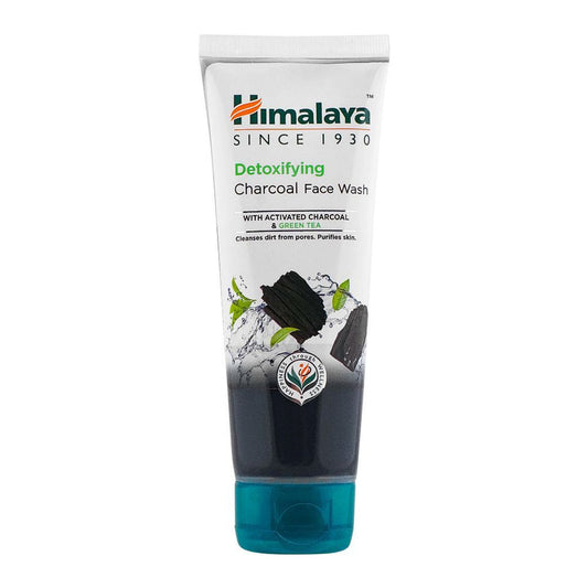 Himalaya Detoxifying Charcoal & Green Tea Face Wash, 100ml -  Front View