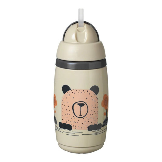 Tommee Tippee Superstar Insulated Straw Cup, 12m+, 266ml, 447824 - Front View