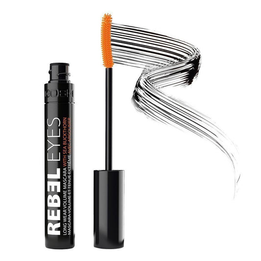 Gosh Rebel Eyes Long Wear Volume Mascara, 001, Black - Front View