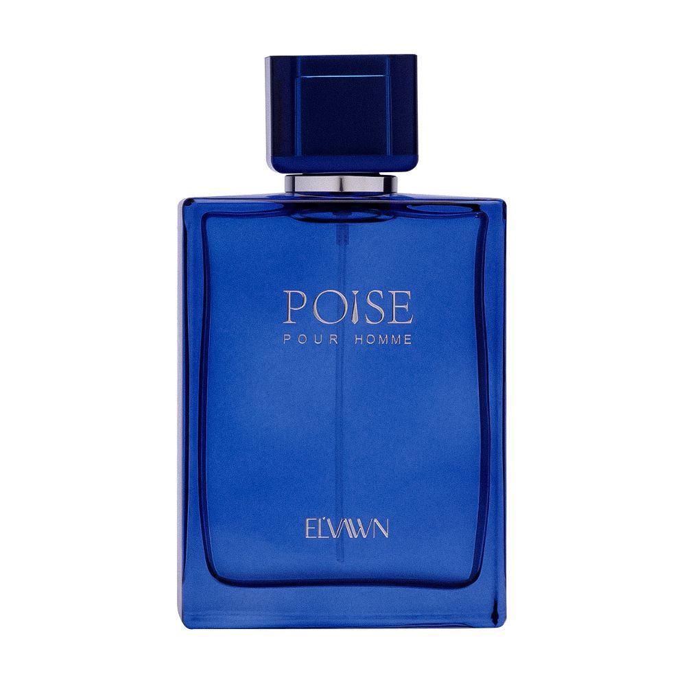 El'Vawn Poise Pour Homme Eau De Parfum, Fragrance For Men, 110ml - Front View