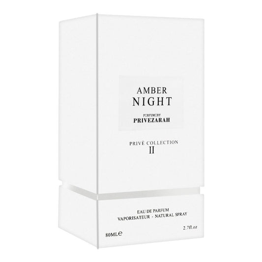 Privezarah Amber Night Prive Collection II Eau De Parfum, 80ml - Front View