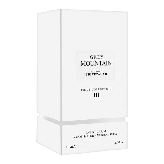 Privezarah Grey Mountain Prive Collection III Eau De Parfum, 80ml - Front View