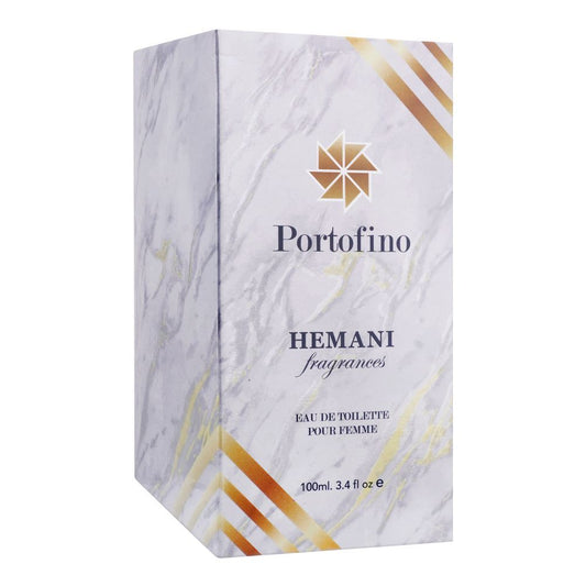 Hemani Portofino Pour Femme, EDT, Fragrance For Women, 100ml - Front View