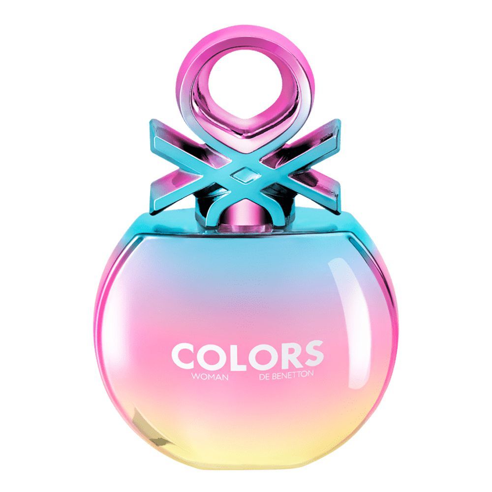 Benetton Colors Woman Holo, EDT, Fragrance For Women, 100ml - Front View