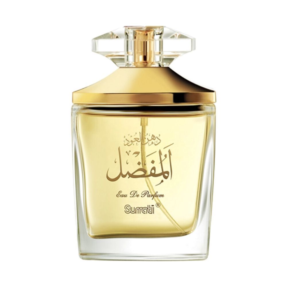 Surrati Mufaddal Dehan Oudh, Eau De Parfum, Fragrance For Men, 100ml - Front View