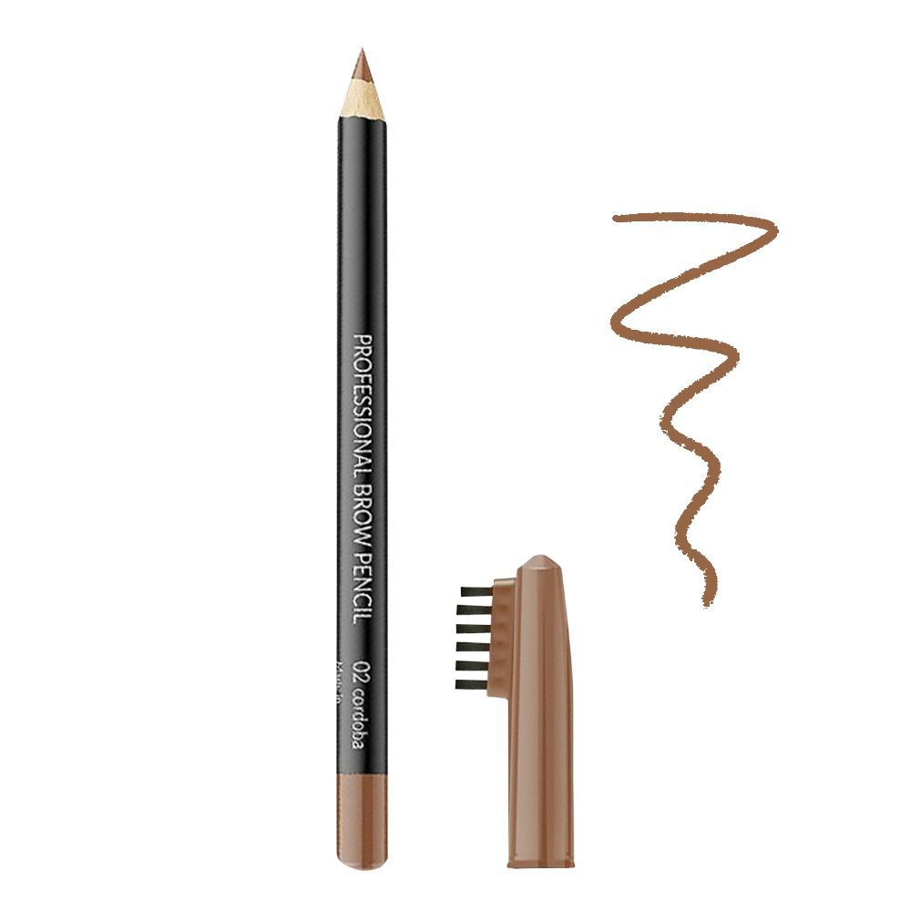 Vipera Professional Eye Brow Pencil, 02, Cordoba - Front View