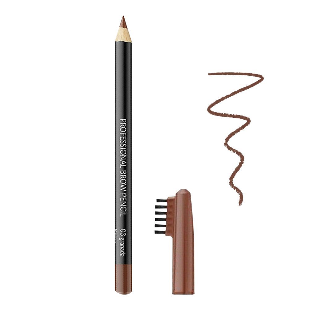 Vipera Professional Eye Brow Pencil, 03, Granada - Front View