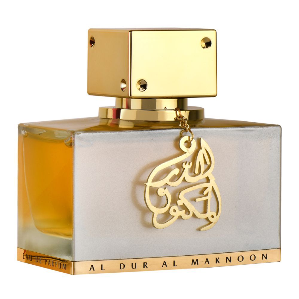 Lattafa Al Dur Al Maknoon Gold Eau De Parfum, For Men & Women, 100ml - Front View