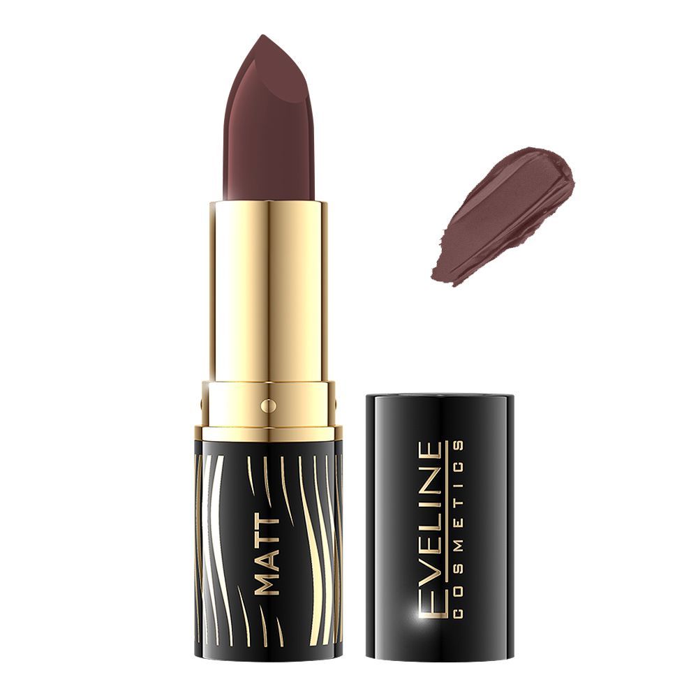 Eveline Velvet Matt Long Lasting Lipstick, 506 - Front View