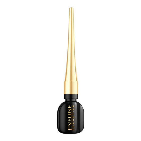 Eveline Celebrities Liquid Eyeliner, Black - Front View