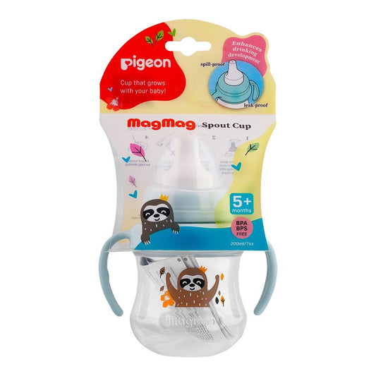 Pigeon Mag Mag Spout Cup, 200ml, D79239 - Front View