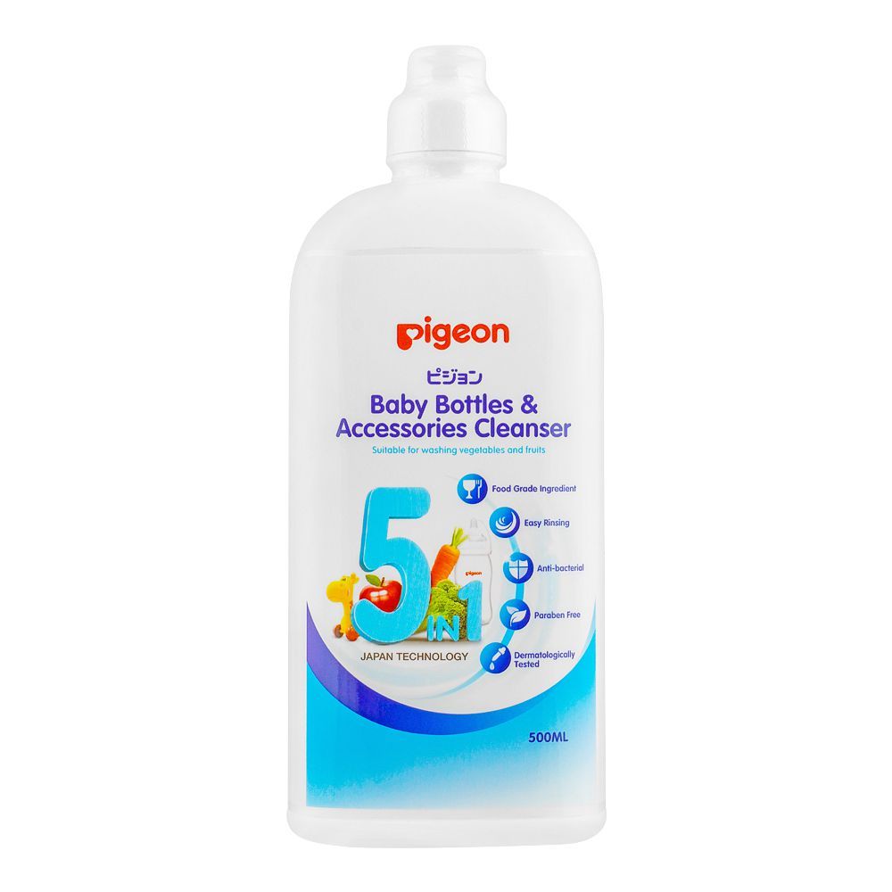 Pigeon Baby Bottles & Accessories Cleaner, 500ml, M78013 - Front View