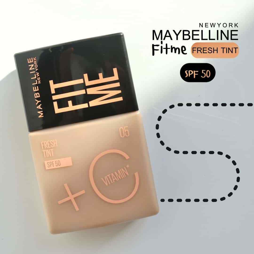 Maybelline Fit Me Fresh Tint Vit C + Spf 50 - 30Ml Shade 05