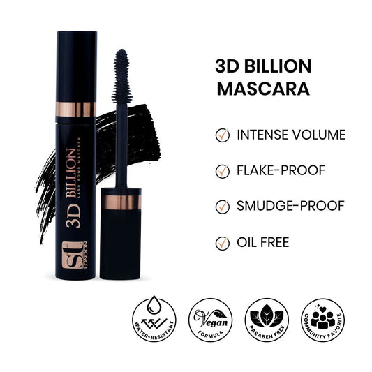 ST London 3D Billion Lash Bomb Mascara - Front View