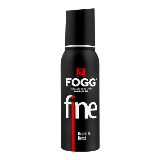 Fogg Fine Brazilian Burst Fragrance Body Spray, For Men & Women, 120ml - Front View