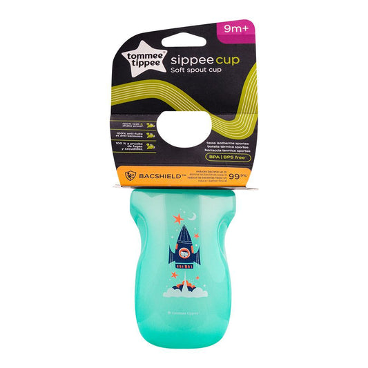 Tommee Tippee Sippee Cup, 9m+, 10oz, Green, 549223 - Front View