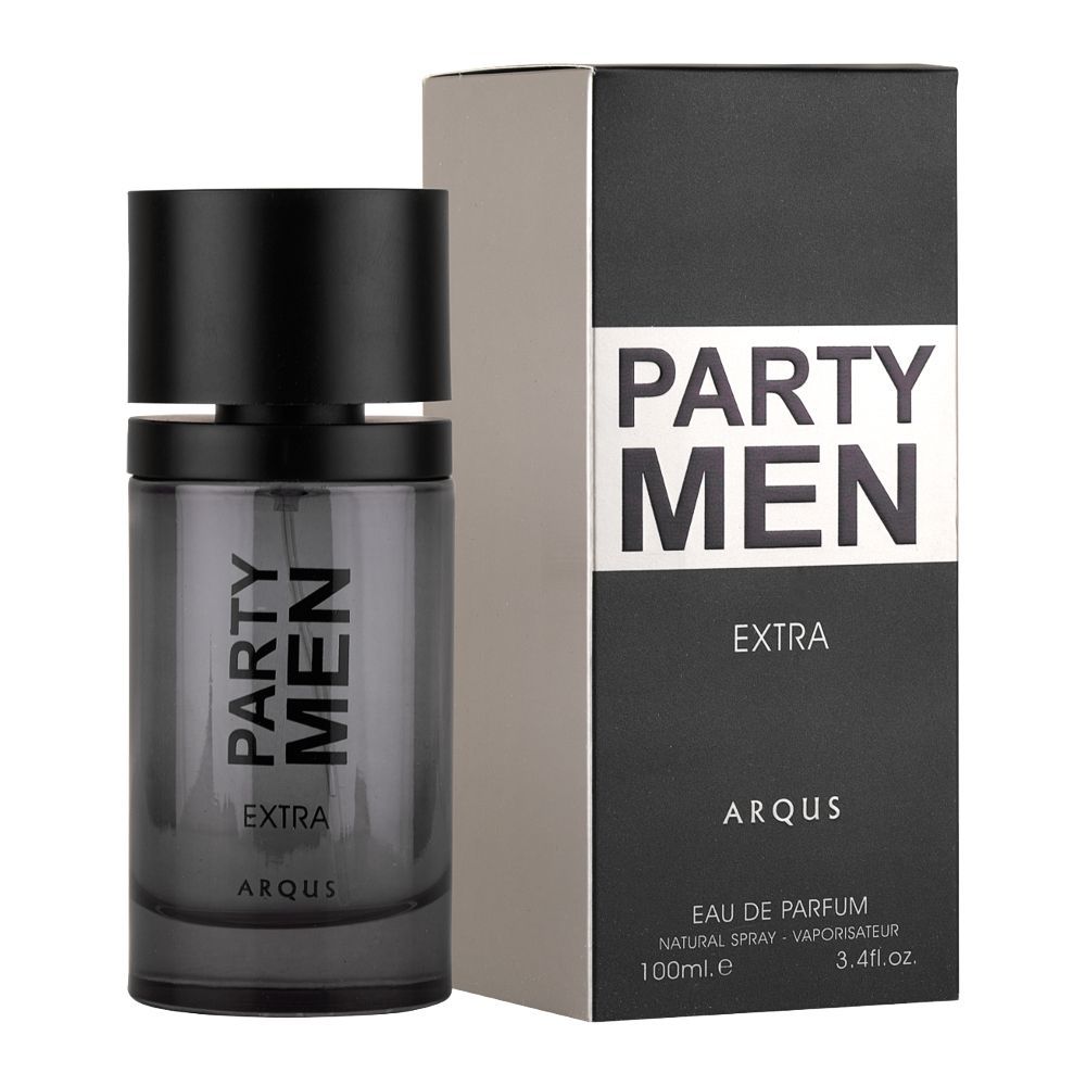 Lattafa Lamuse Party Men Extra Arqus Eau De Parfum, 100ml - Front View